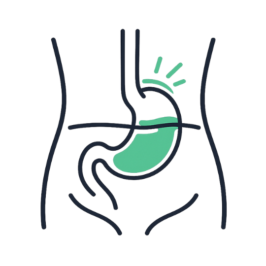 Hiatal Hernia (Acidity) Fixing stomach displacement cures severe reflux.