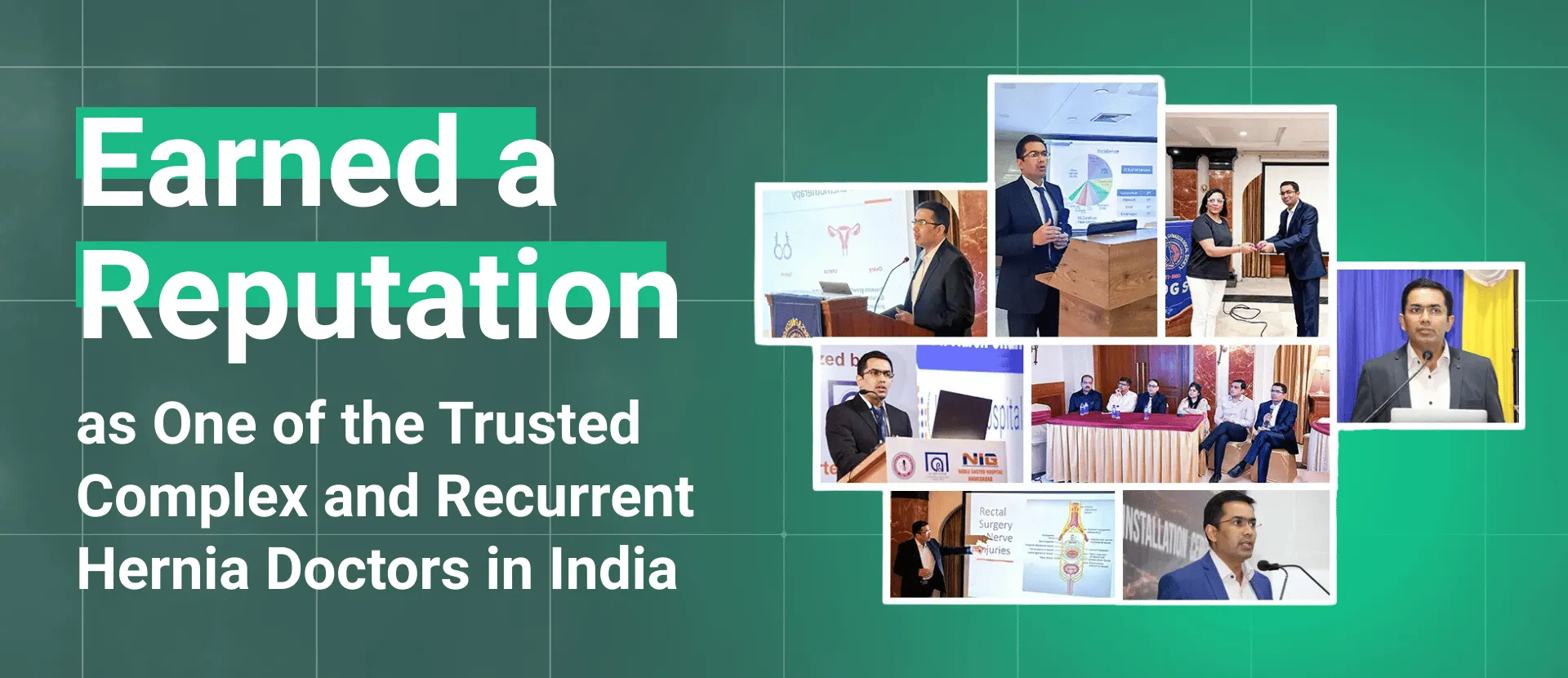 Dr Harsh Shah - Earned a Reputation as One of the Trusted Complex and Recurrent Hernia Doctors in India