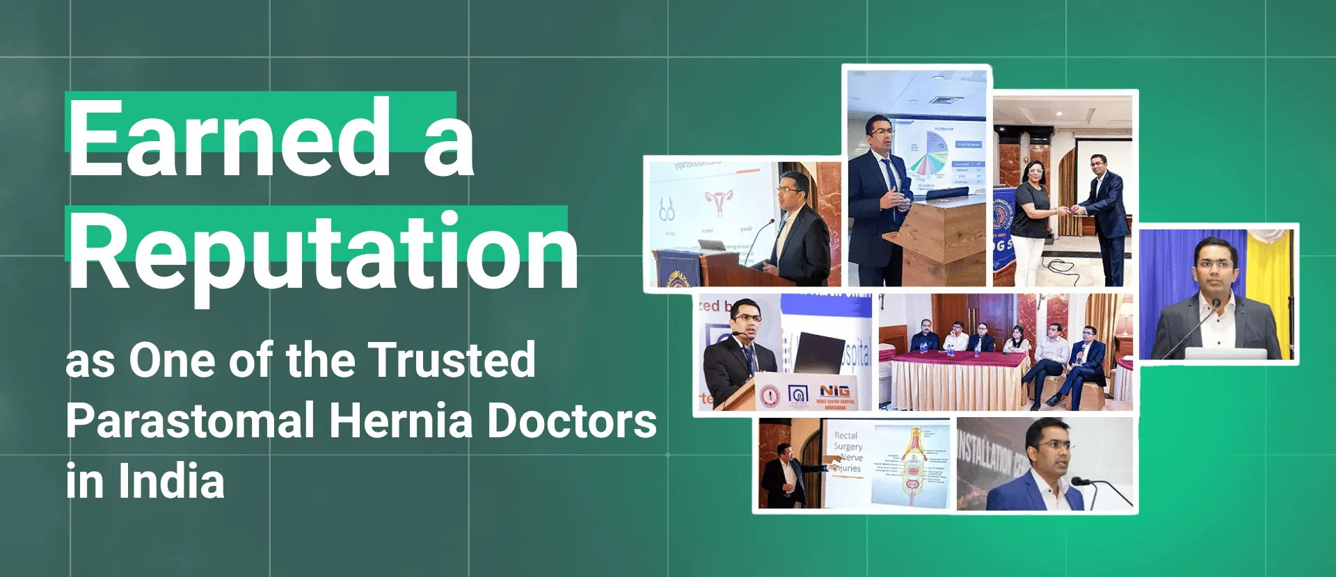 Dr Harsh Shah - Earned a Reputation as One of the Trusted Parastomal Hernia Doctors in India