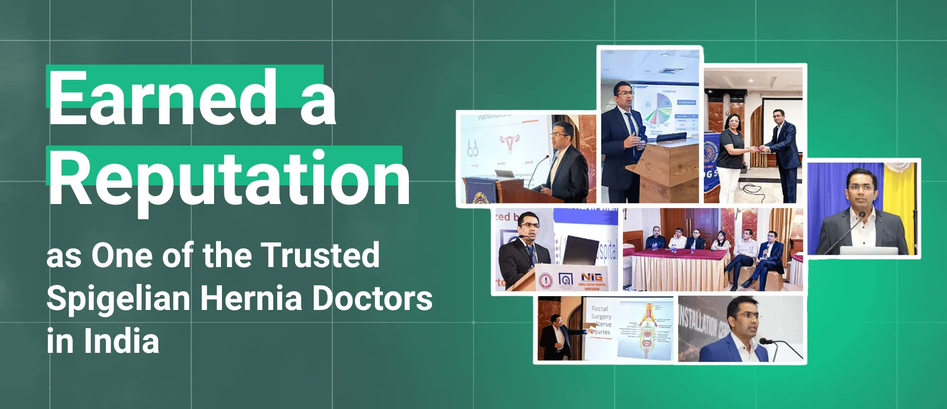Dr Harsh Shah - Earned a Reputation as One of the Trusted Spigelian Hernia Doctors in India