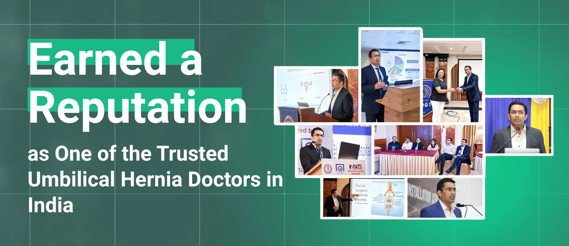 Dr Harsh Shah - Earned a Reputation as One of the Trusted Umbilical Hernia Doctors in India
