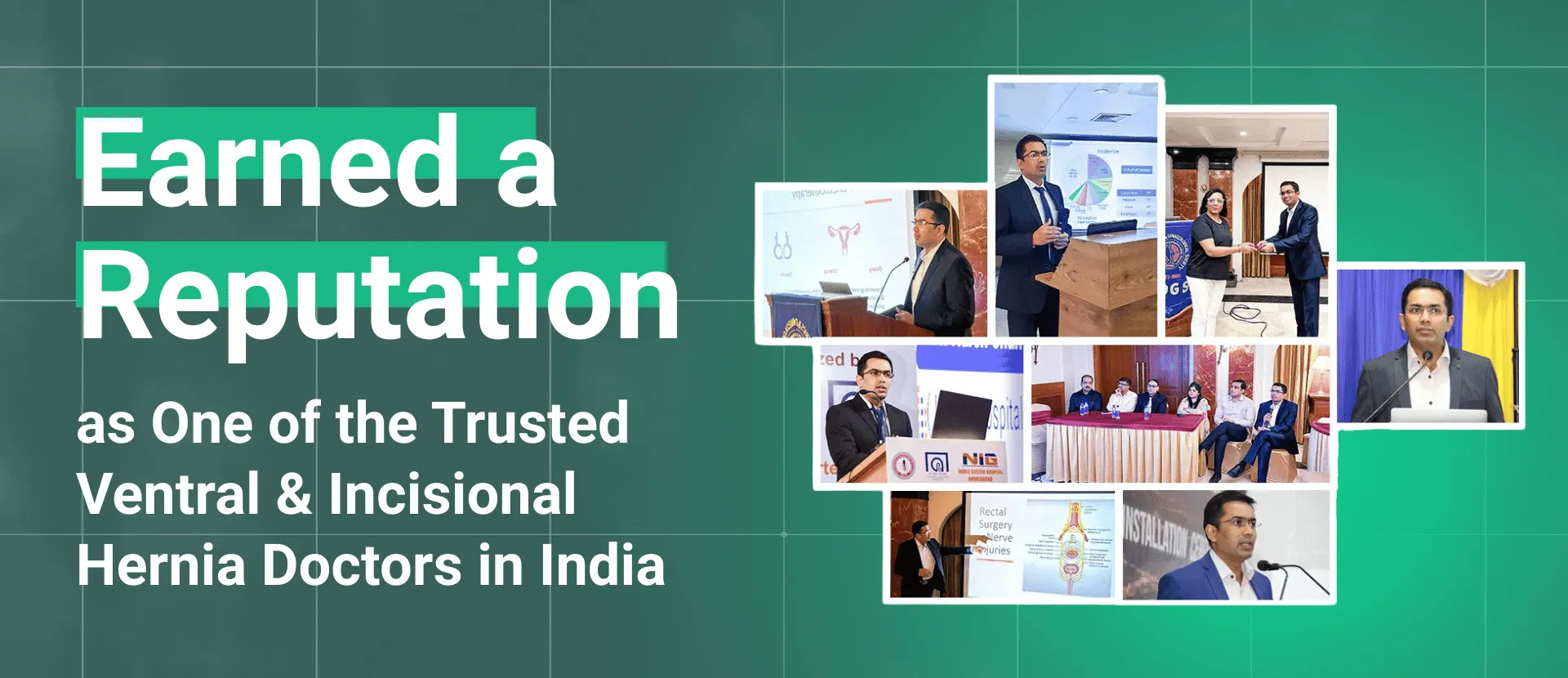Dr Harsh Shah - Earned a Reputation as One of the Trusted Ventral & Incisional Hernia Doctors in India