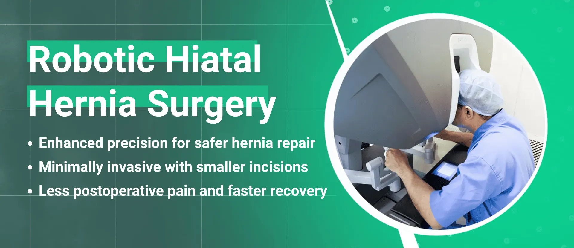 Dr Harsh Shah - Providing Robotic Hiatal Hernia Surgery in Ahmedabad, India