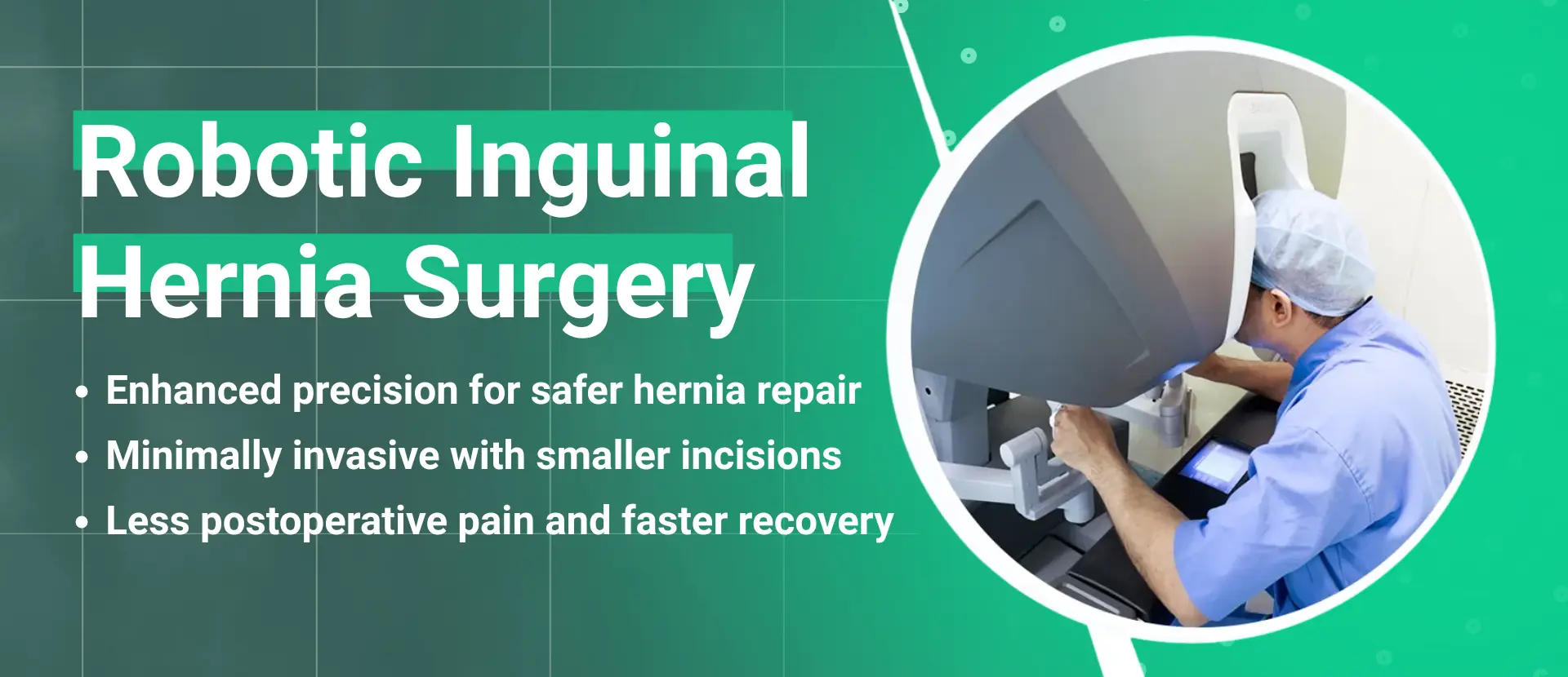 Dr Harsh Shah - Providing Robotic Inguinal Hernia Surgery in Ahmedabad, India