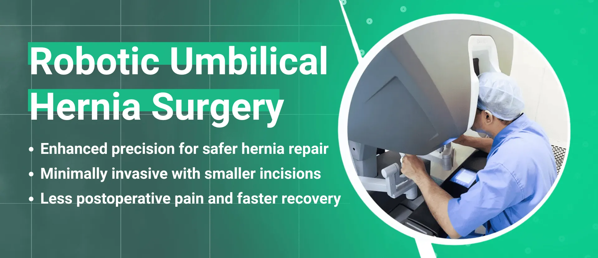 Dr Harsh Shah - Providing Robotic Umbilical Hernia Surgery in Ahmedabad, India